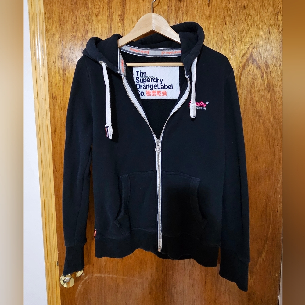 Superdry Orange Label Hoodie (Navy)